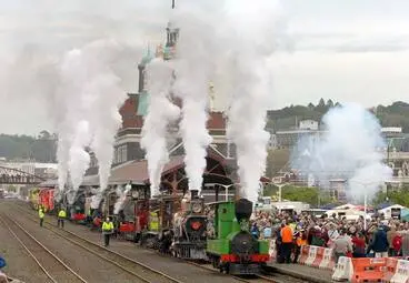 Image: Steam trains celebrate centenary