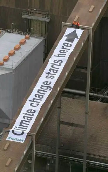 Climate change protest Image: Climate change protest