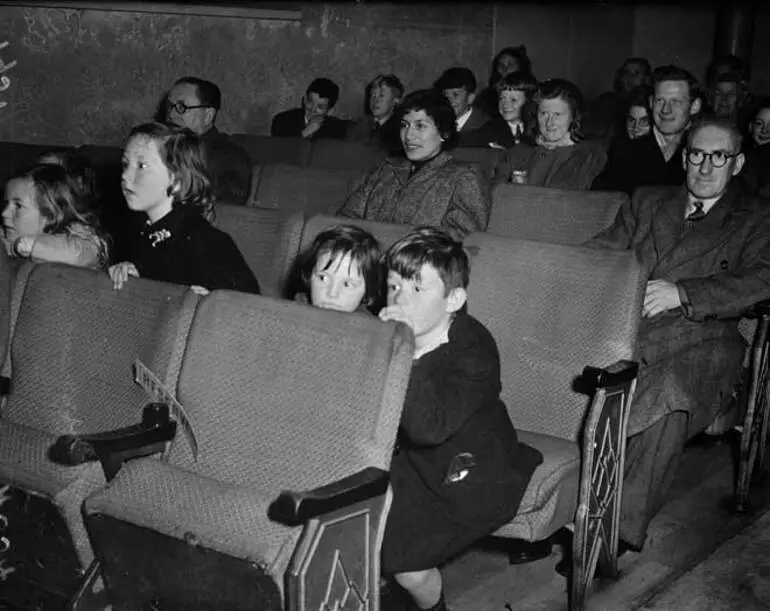 Image: Watching movies