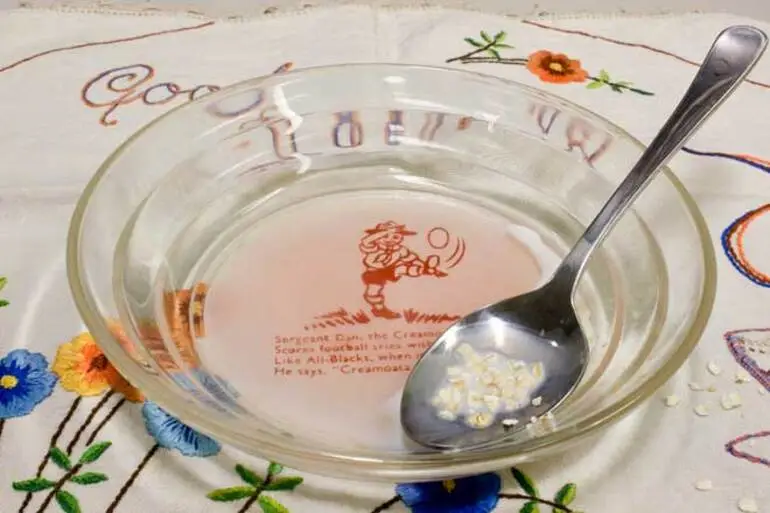 Image: Creamoata porridge bowl