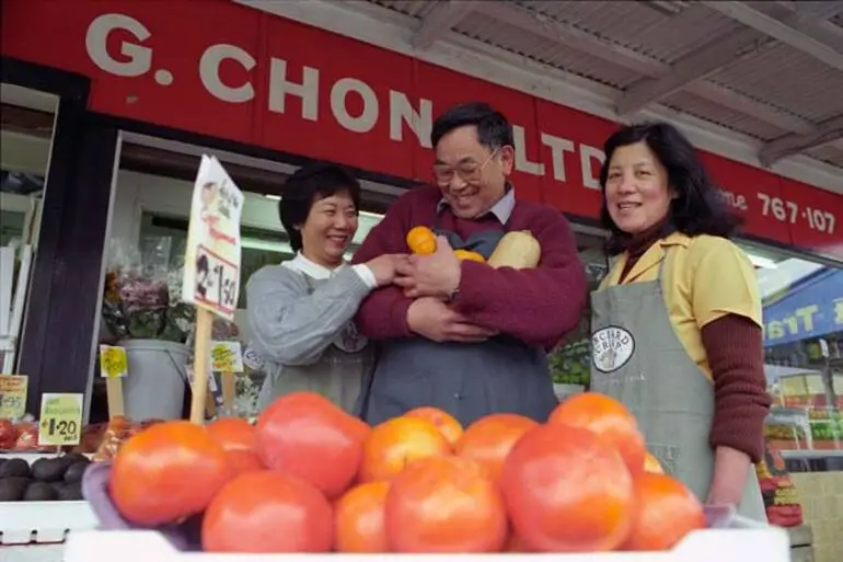 Image: Fruiterer Peter Chong