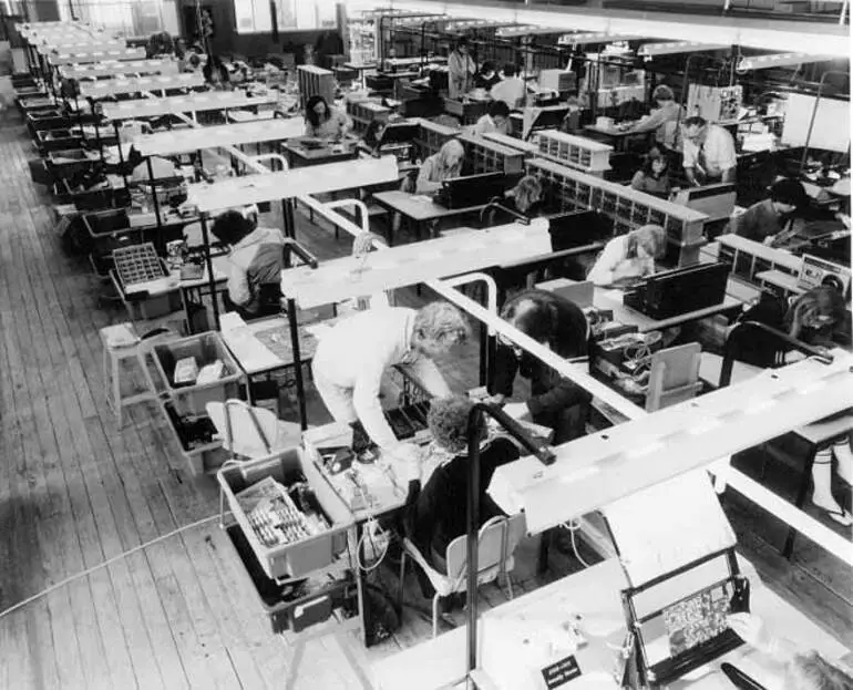 Image: Electronics factory