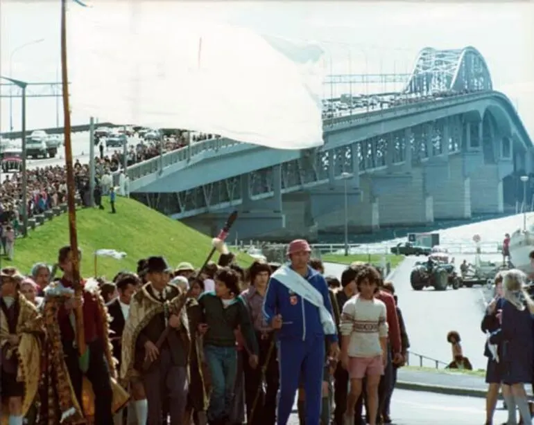 Image: Māori land march, 1975