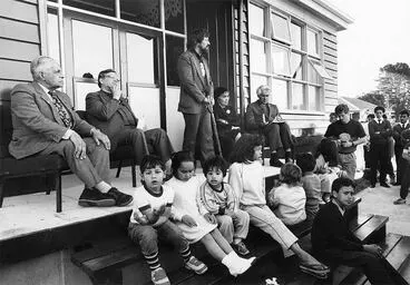 Image: Opening of Māori language immersion school