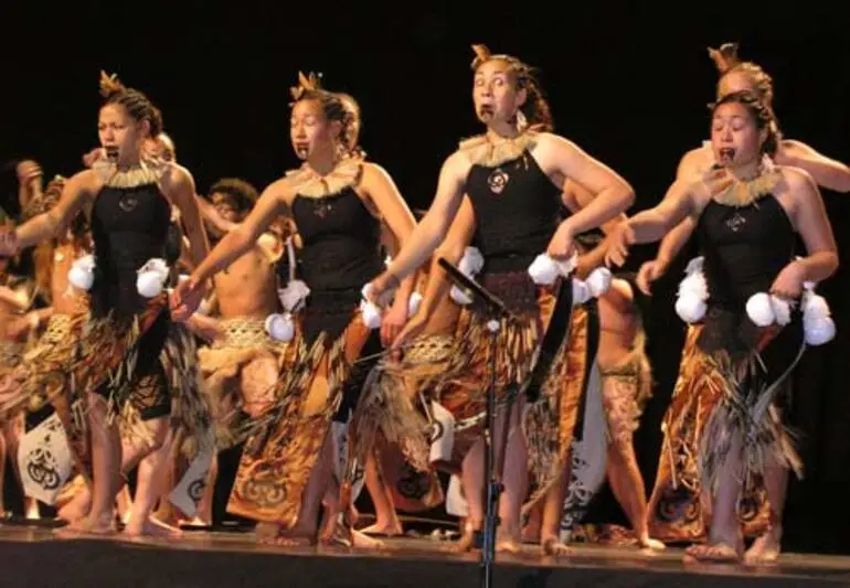 Image: Kapa haka