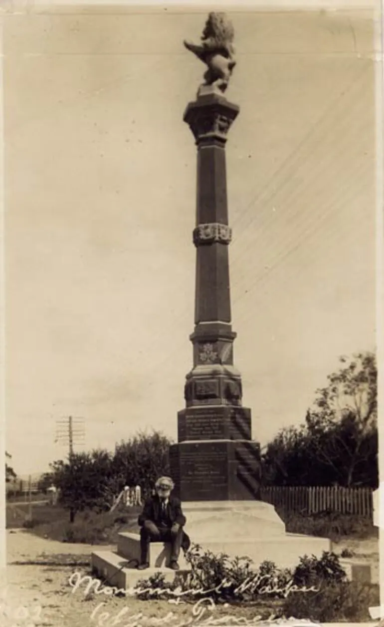 Image: Waipū’s memorial to its Scottish pioneers