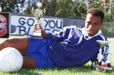 Image: Solomon Islands football player Batram Suri