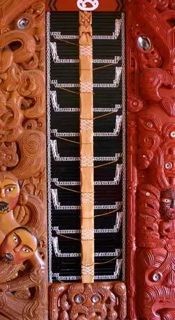 Tukutuku panel Image: Tukutuku panel
