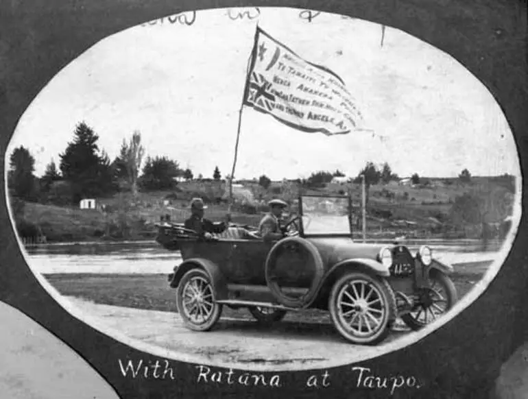 Image: Wiremu Rātana in Taupō