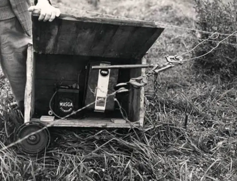 Image: Portable electric fence