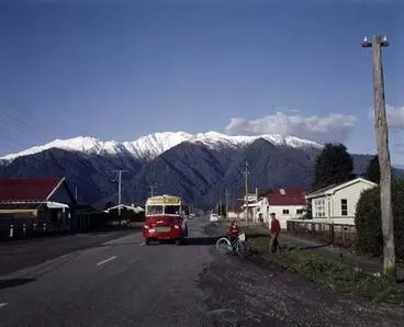 Image: School bus, 1960s