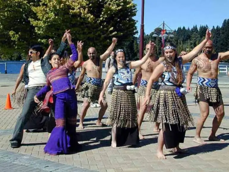 Image: Bollywood meets kapa haka