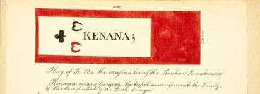 Image: Te Ua Haumēne’s flag