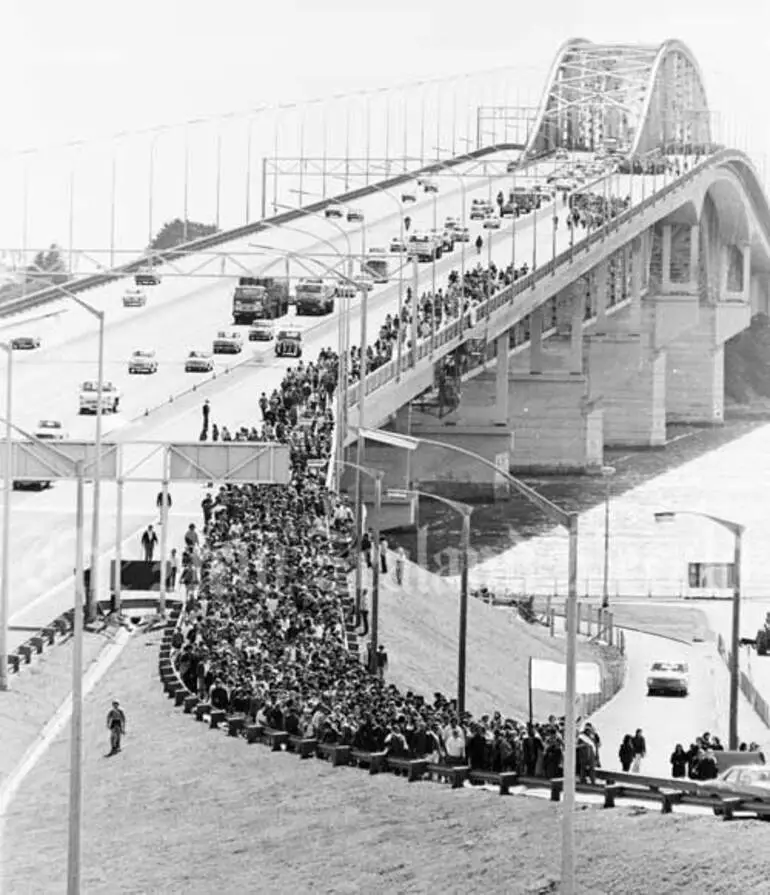 Image: 1975 Māori land march