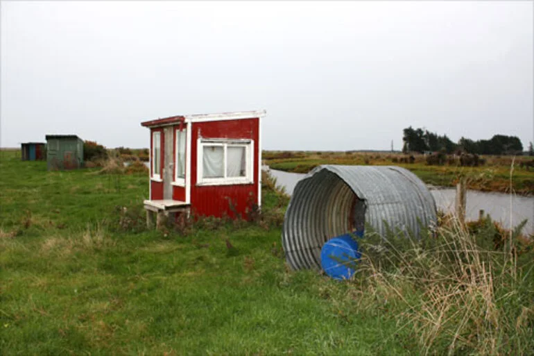 Image: Whitebaiter’s hut