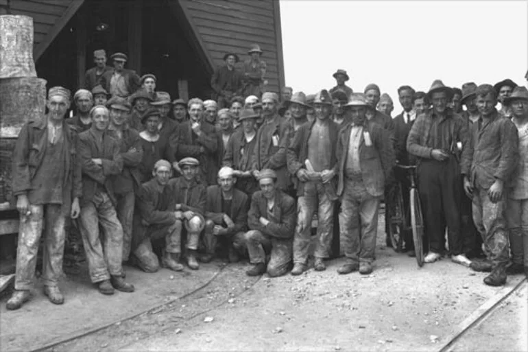 Image: Waiuta miners
