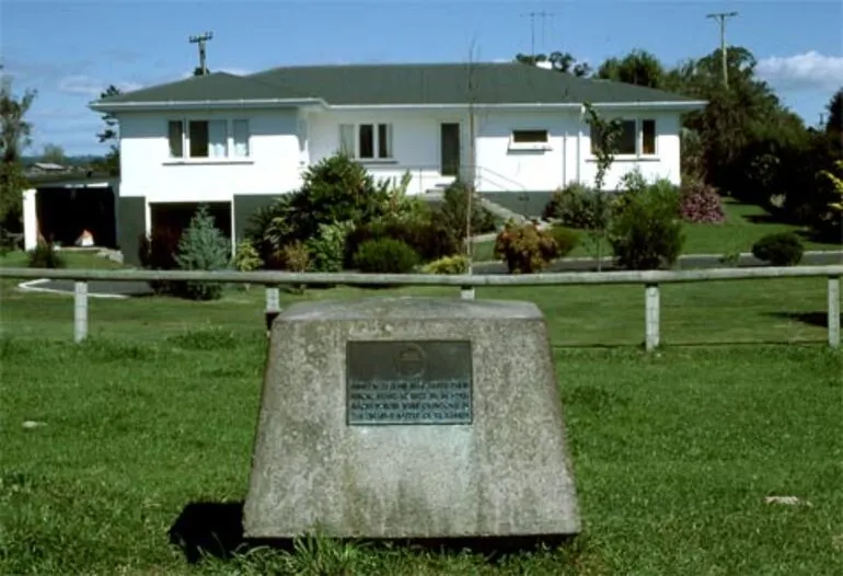 Image: Site of battle of Te Ranga