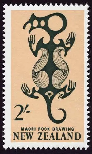 Image: Taniwha stamp