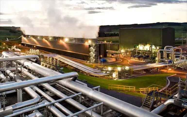 Image: Geothermal power plant, Taupō