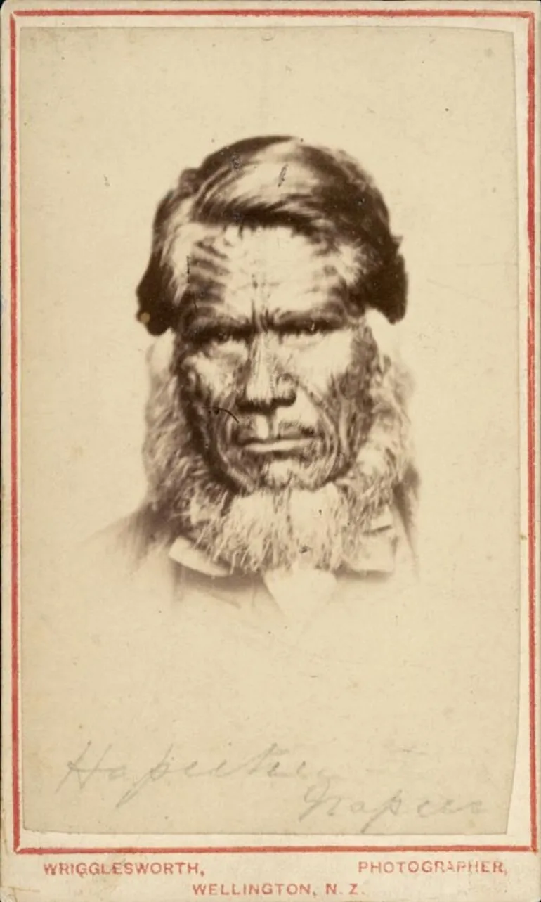 Image: Signatories to the declaration: Te Hāpuku