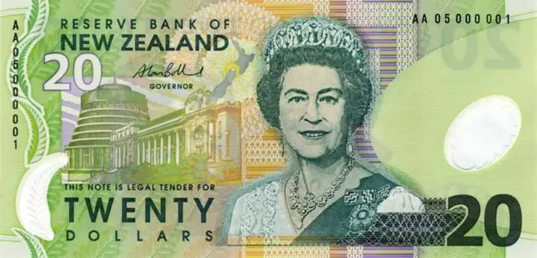 Image: Fifth series of banknotes: $20