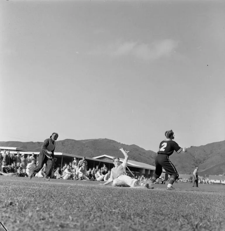 Image: Naenae versus Railways, 1958