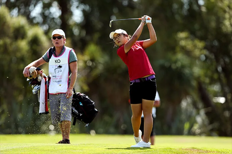 Image: Golfers: Lydia Ko