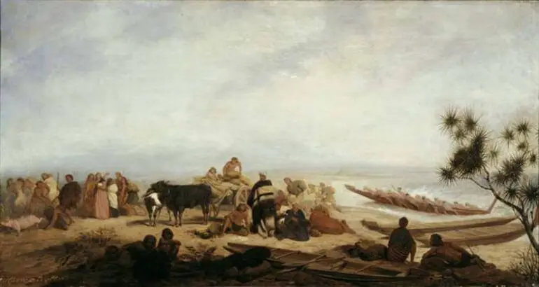 Image: Māori market