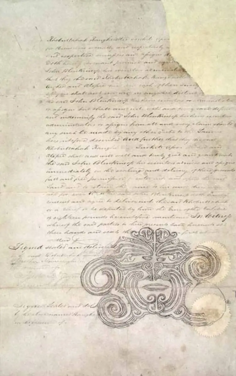 Image: Te Rauparaha’s moko