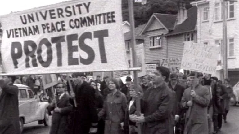 Image: Anti-Vietnam War march