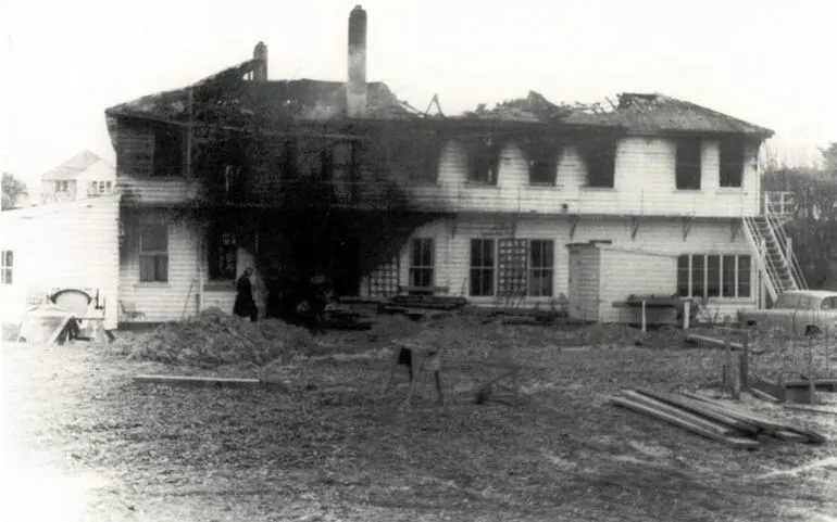 Image: Sprott House fire