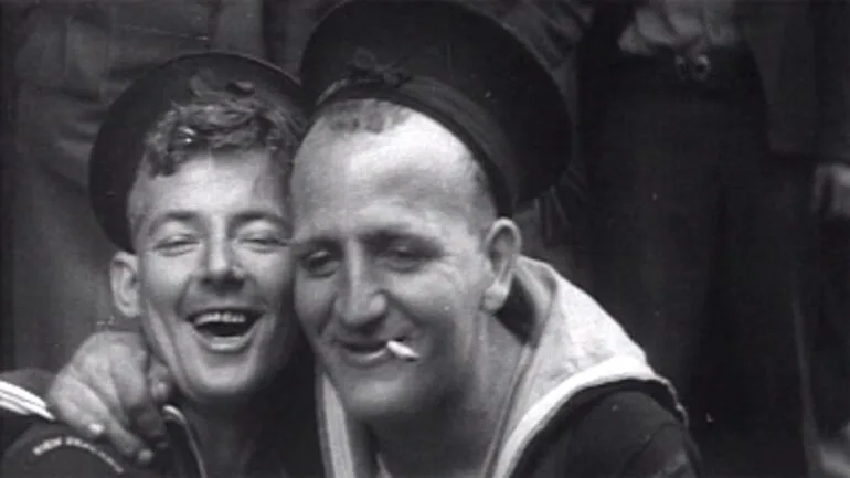 Image: VE Day rejoicing