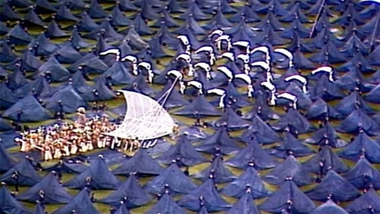 Image: Opening ceremony, 1990 Auckland Commonwealth Games