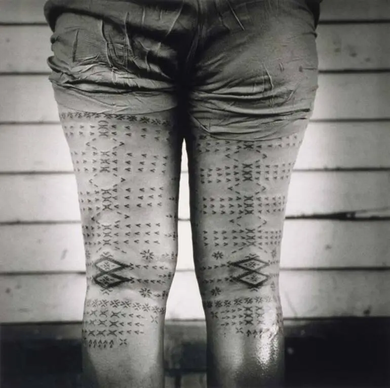 Image: Woman's tattoo