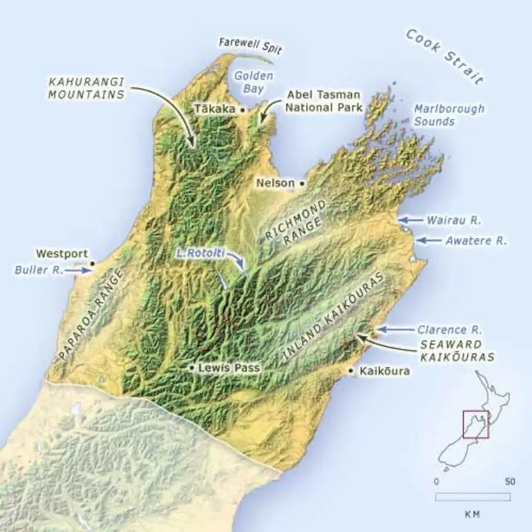 Image: Top of the South Island