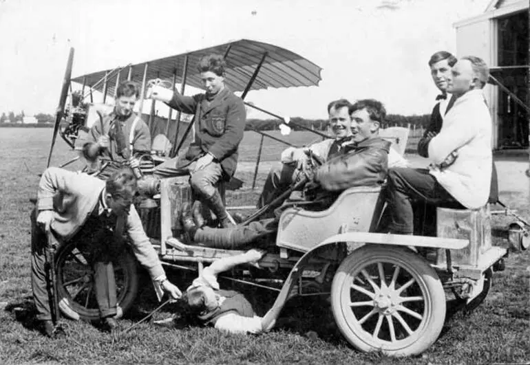 Image: Sockburn airbase