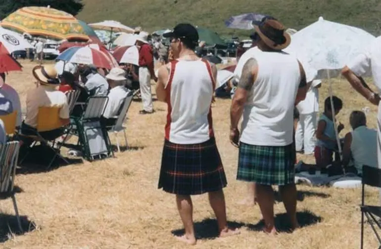 Image: Tattoos and kilts