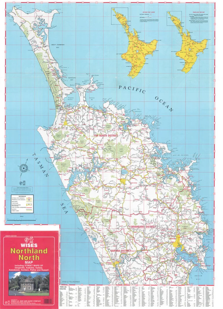 Image: Wises Northland North Map