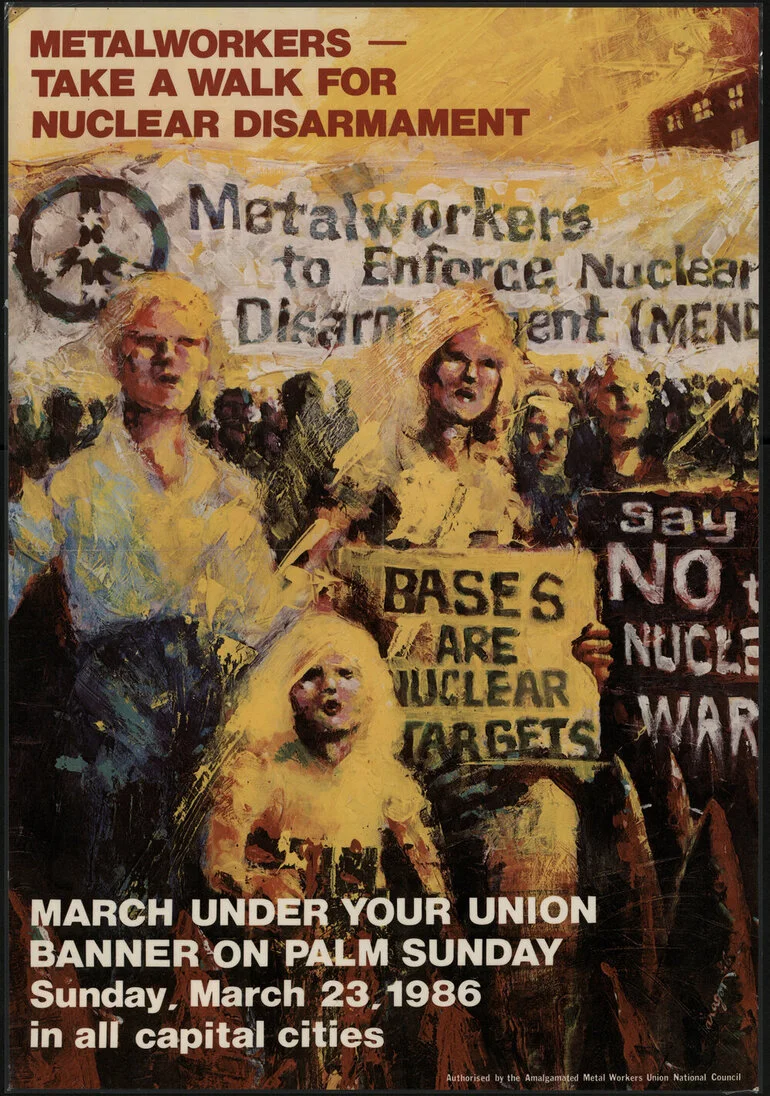 Image: 'Metalworkers - Take A Walk For Nuclear Disarmament'