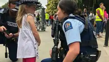 Image: Christchurch terror attack: Police praised for their empathy