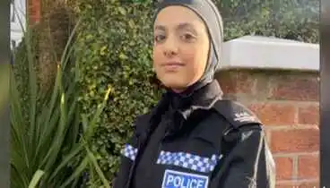 Image: Kiwi designed police hijabs picked up by UK cops