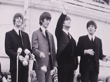 Image: The Beatles in Auckland