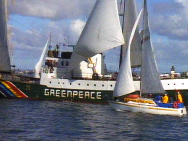 Image: The bombing of the Rainbow Warrior 