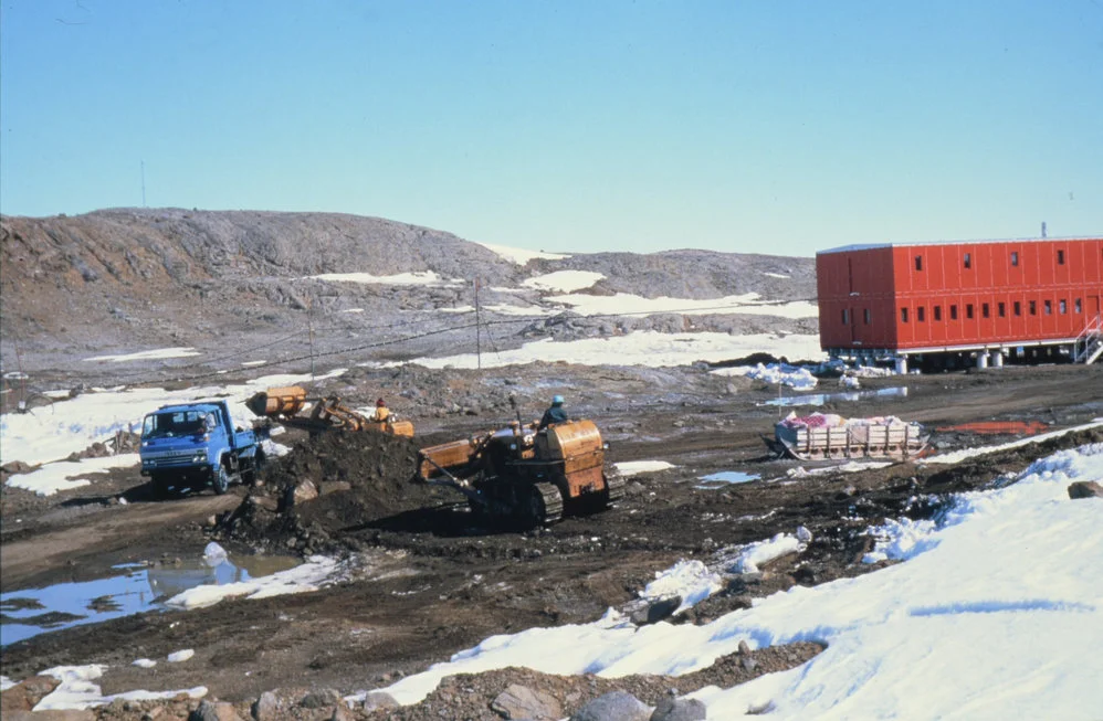 Site Preparation at Mizuho Station