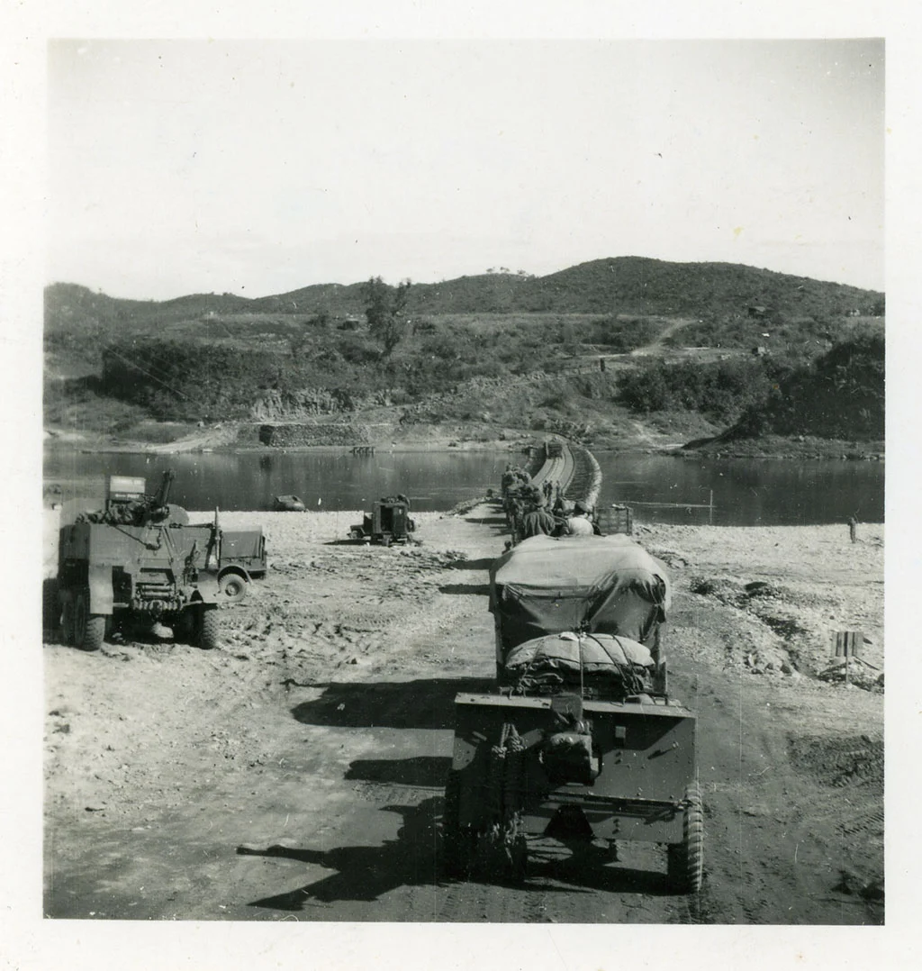 On our way into action