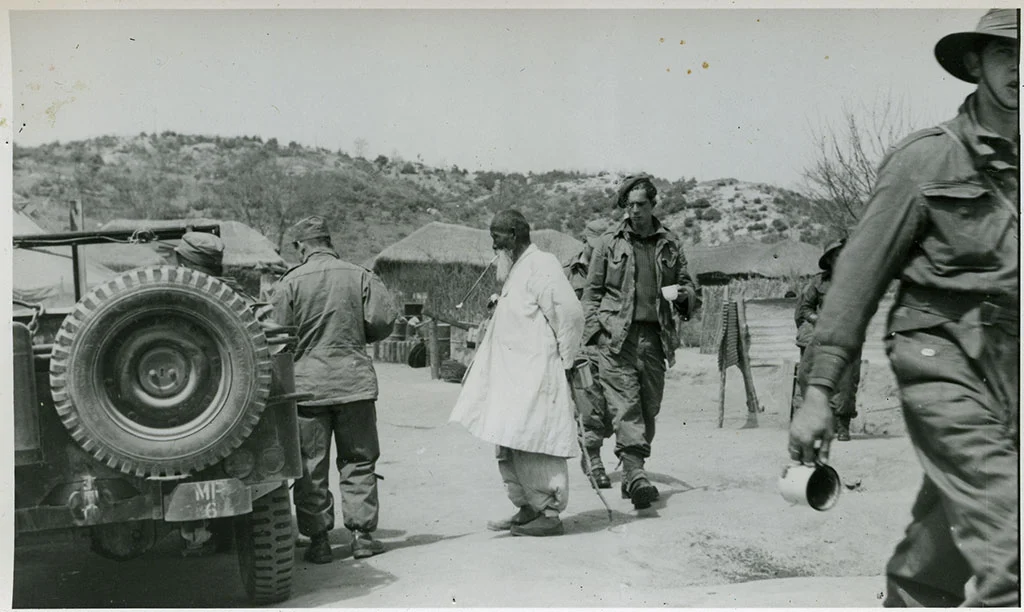 On our way into action