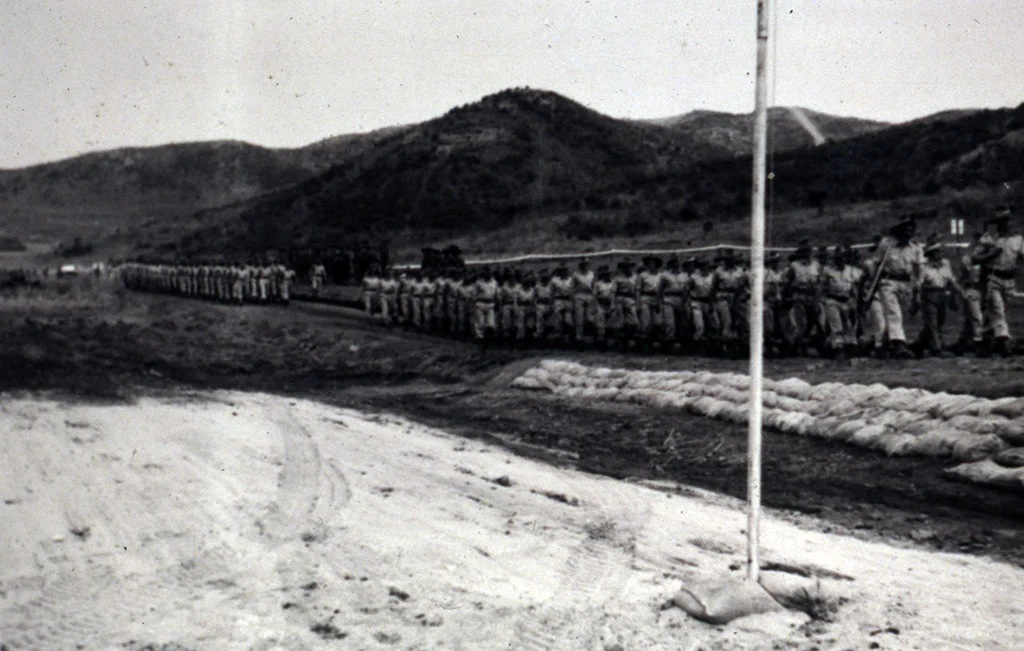 Korea, Anzac Day, 1952