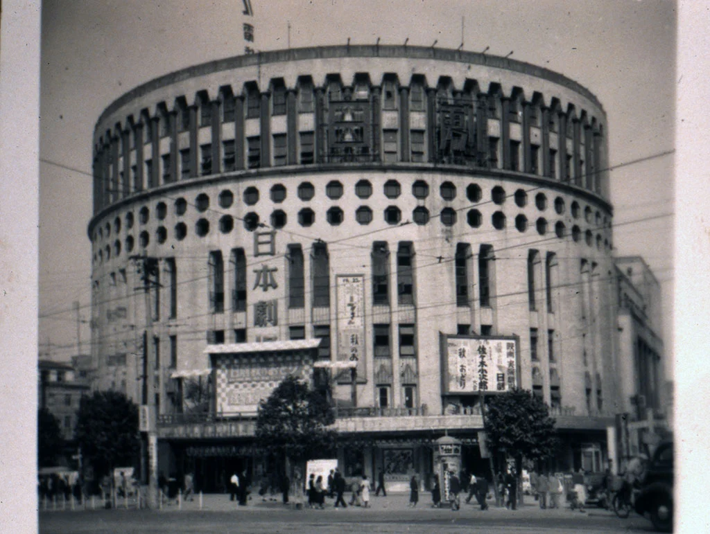 Interesting building, Tokyo, 1951