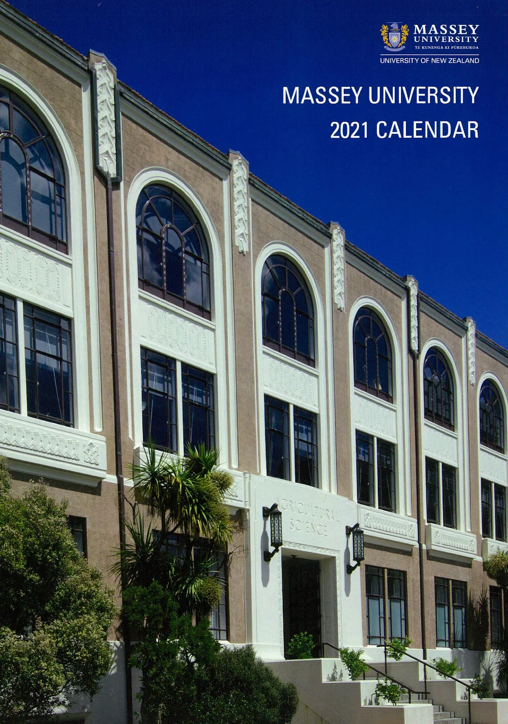 Massey University Calendar, 2021 Record DigitalNZ