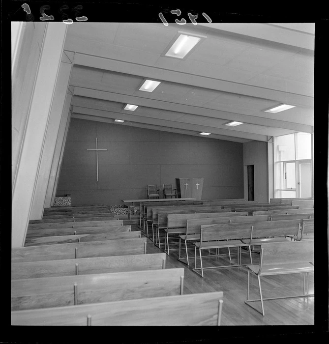 Interior of Chinese Church, Adelaide Road, Newtown, Wellington